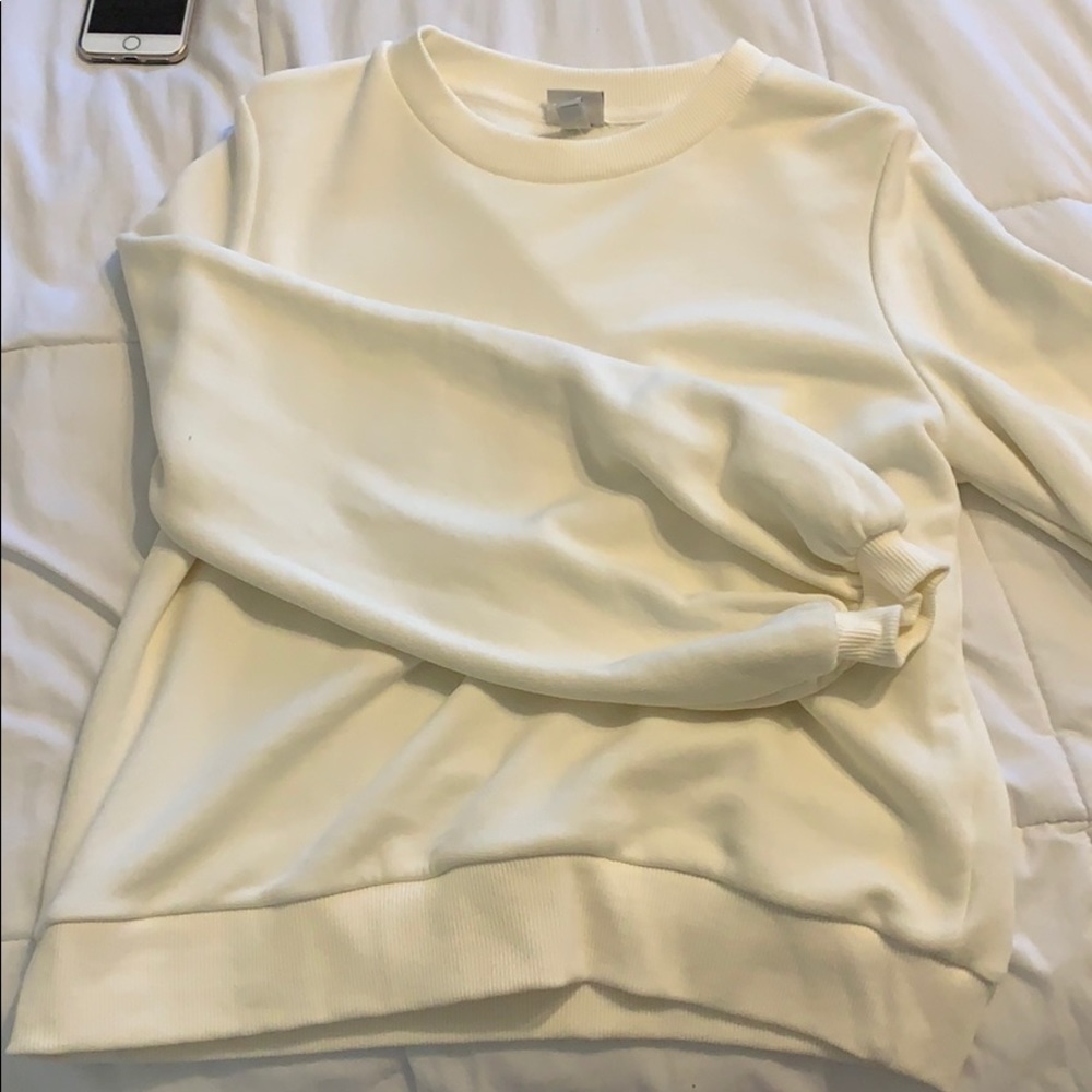 White sweater